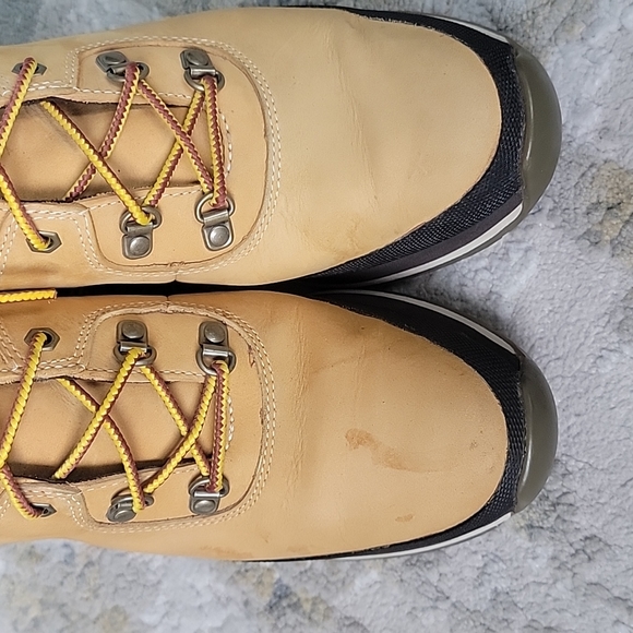 TIMBERLAND Genuine Leather Wedge Sport Boots Size 6.5 - Picture 6 of 16